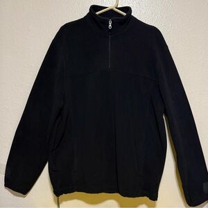 Mens Croft & Barrow Partial Zip Fleece Jacket